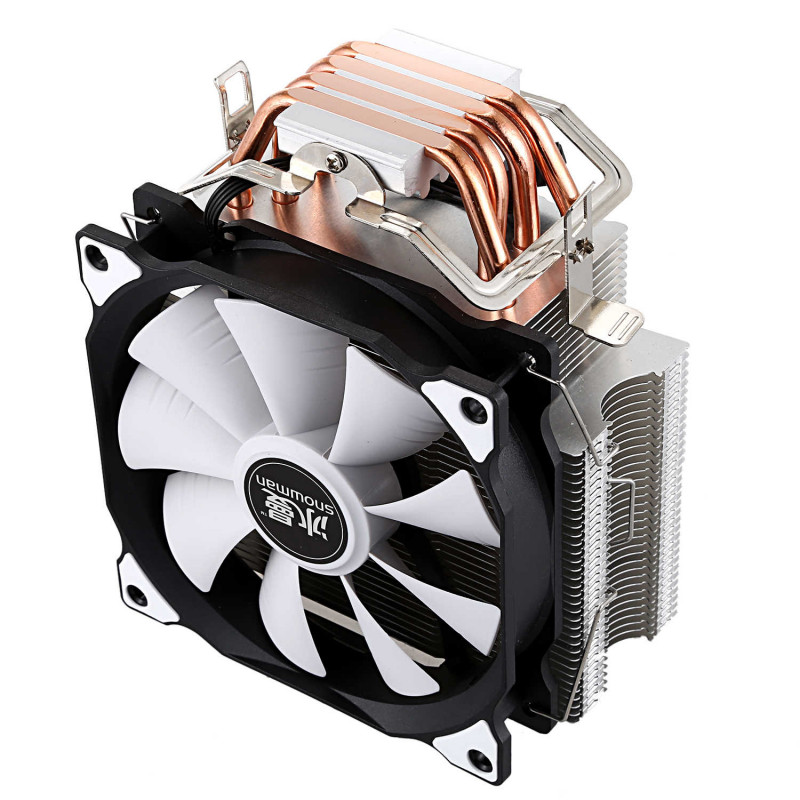 Snowman High Performance Cpu Cooler With Direct Contact Heat Pipes